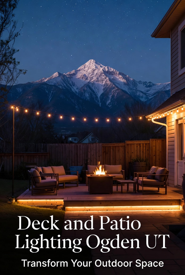Deck and patio lighting Ogden UT