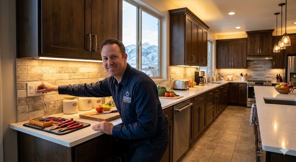 install kitchen cabinet lighting Ogden UT