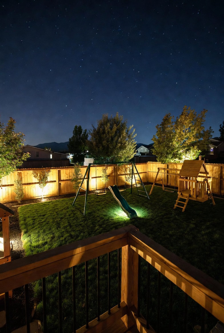 Deck and patio lighting Ogden UT